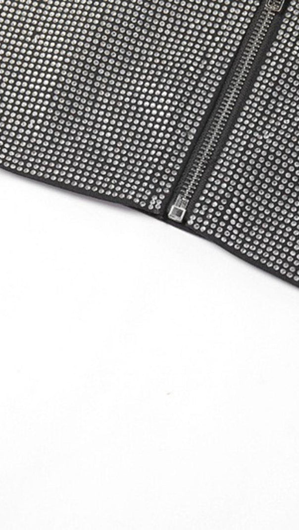 Iron Chain Sling Hot Drill Corset Vest