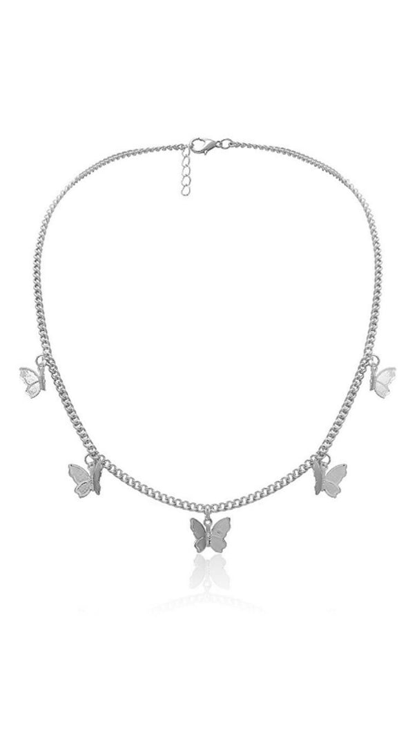 AIIZIE METAL BUTTERFLY TASSEL PENDANT - product image