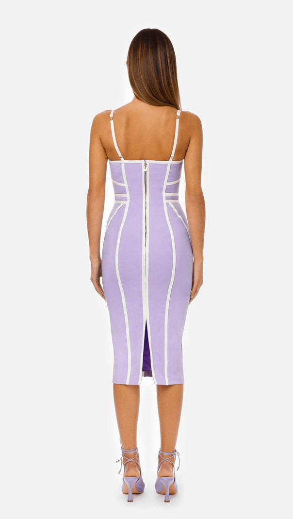 AIIZIE STRIPED KNITTED DRESS - product image