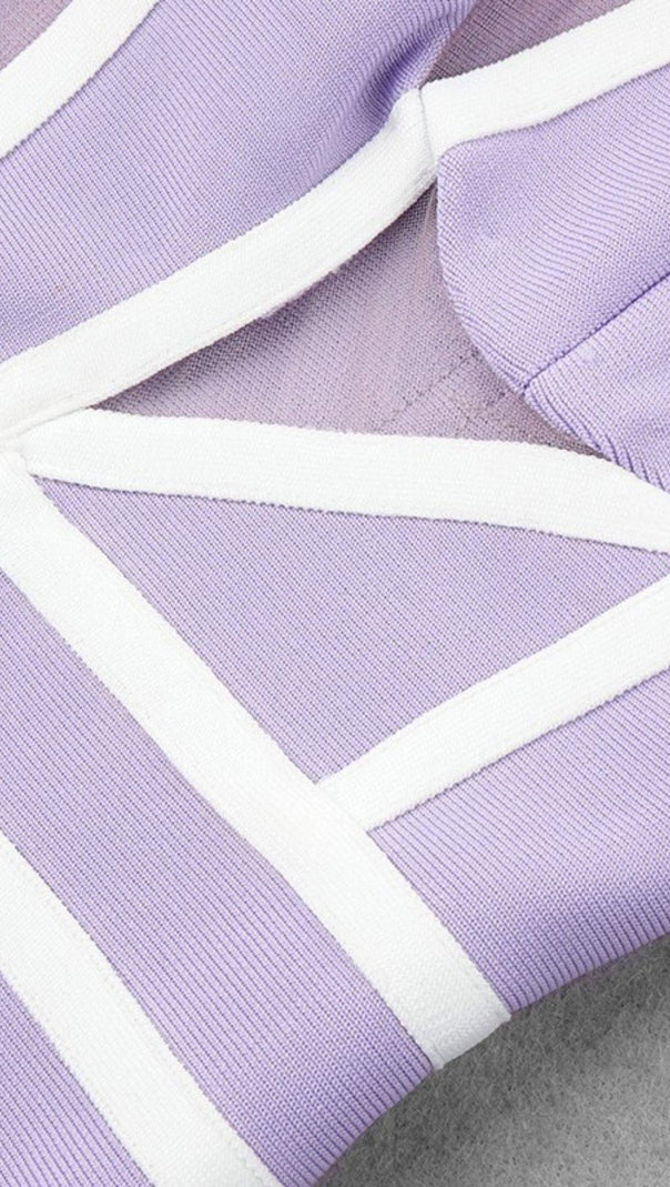 ABITO IN MAGLIA A RIGHE