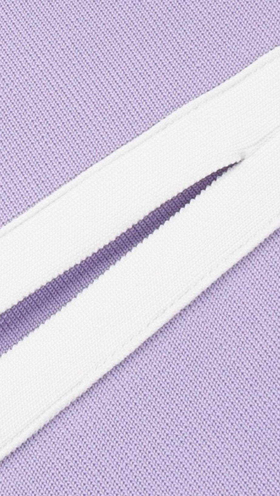 STRIPED KNITTED DRESS