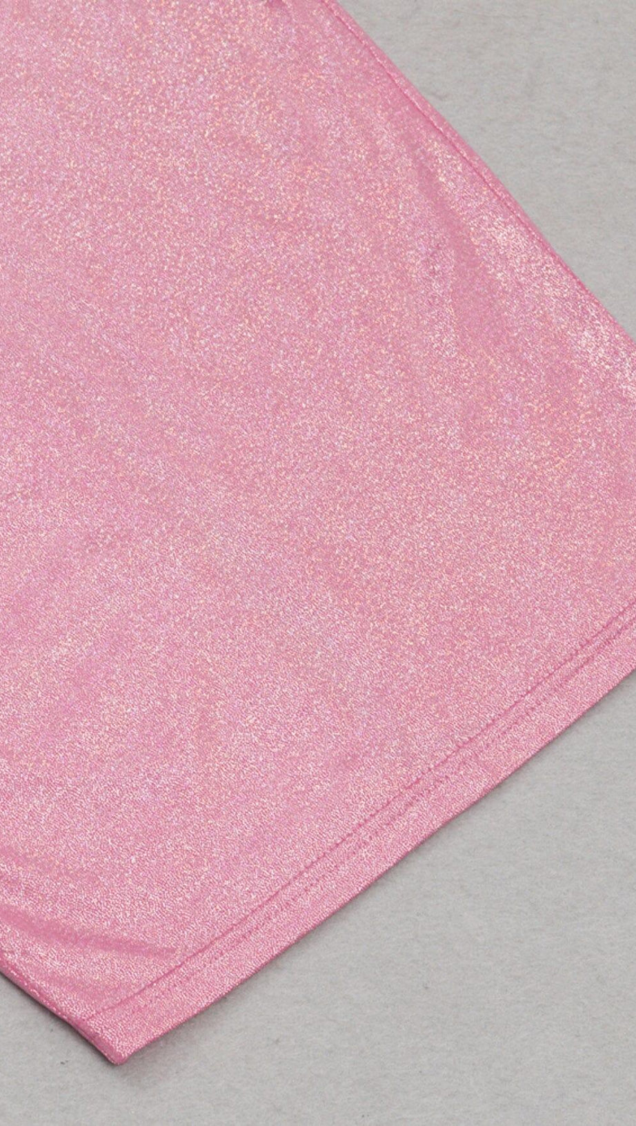 SEQUIN-EMBELLISHED MIDI DRESS IN CORAL PINK