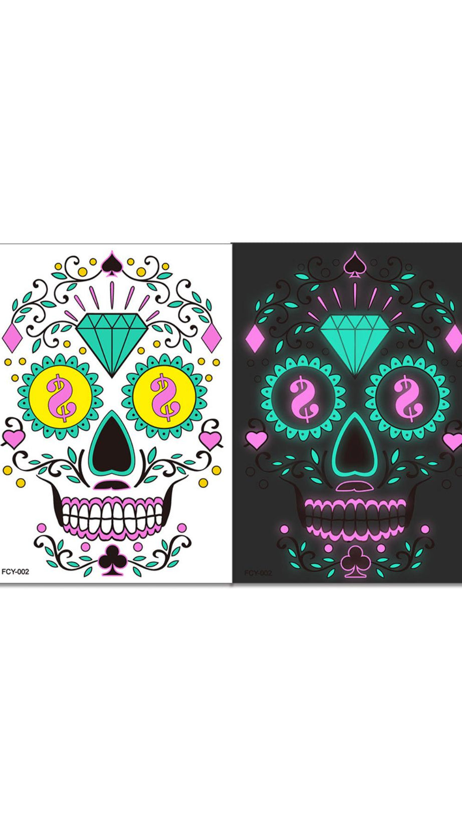 Narben-Tattoo-Aufkleber