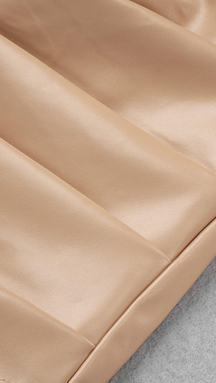 CORSET LEATHER SLING DRESS