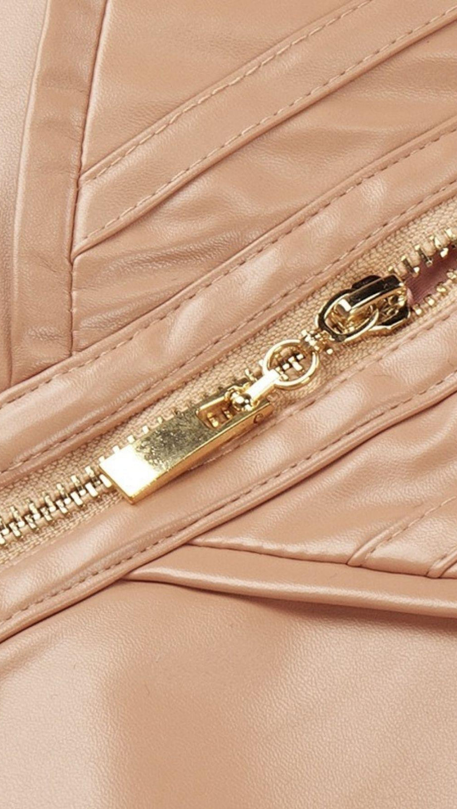 CORSET LEATHER SLING DRESS