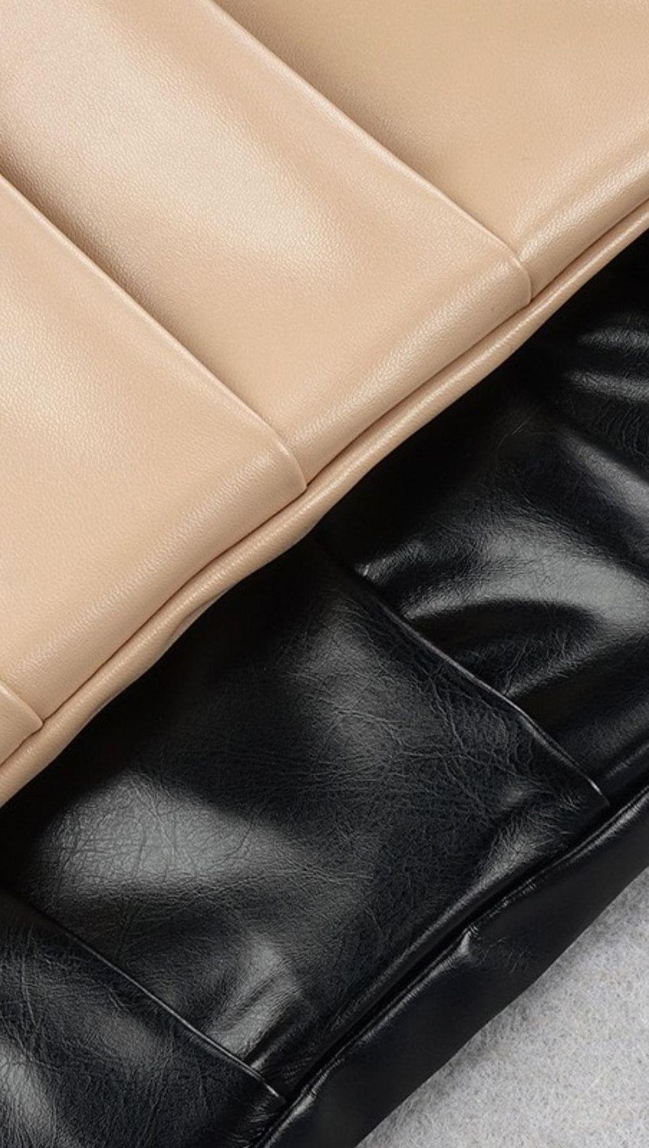 CORSET LEATHER SLING DRESS