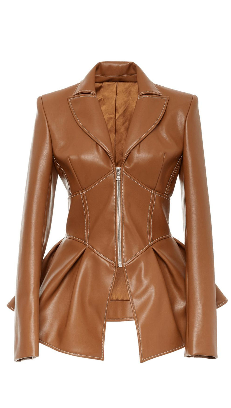 Giacca in pelle PU