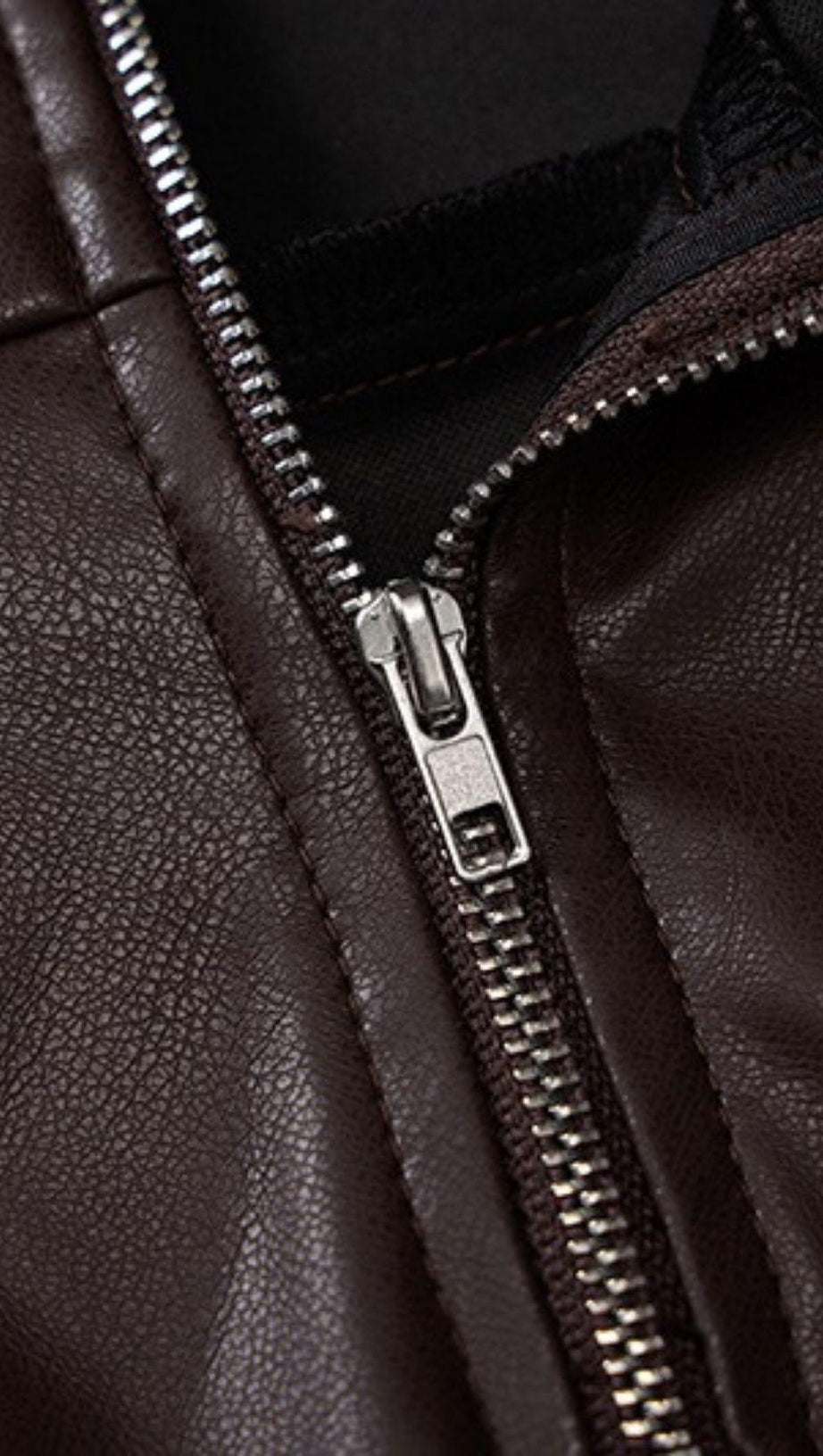 PUFF LEATHER SLEEVE DRESS