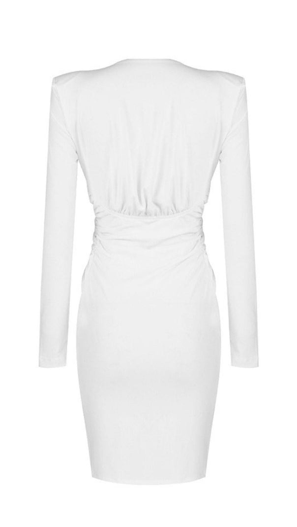 Langärmliges, schmales Blazerkleid