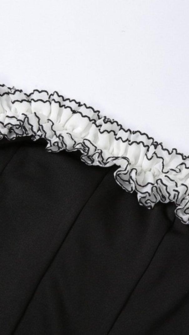 AIIZIE IRREGULAR EMBROIDERED LACE DRESS - product image