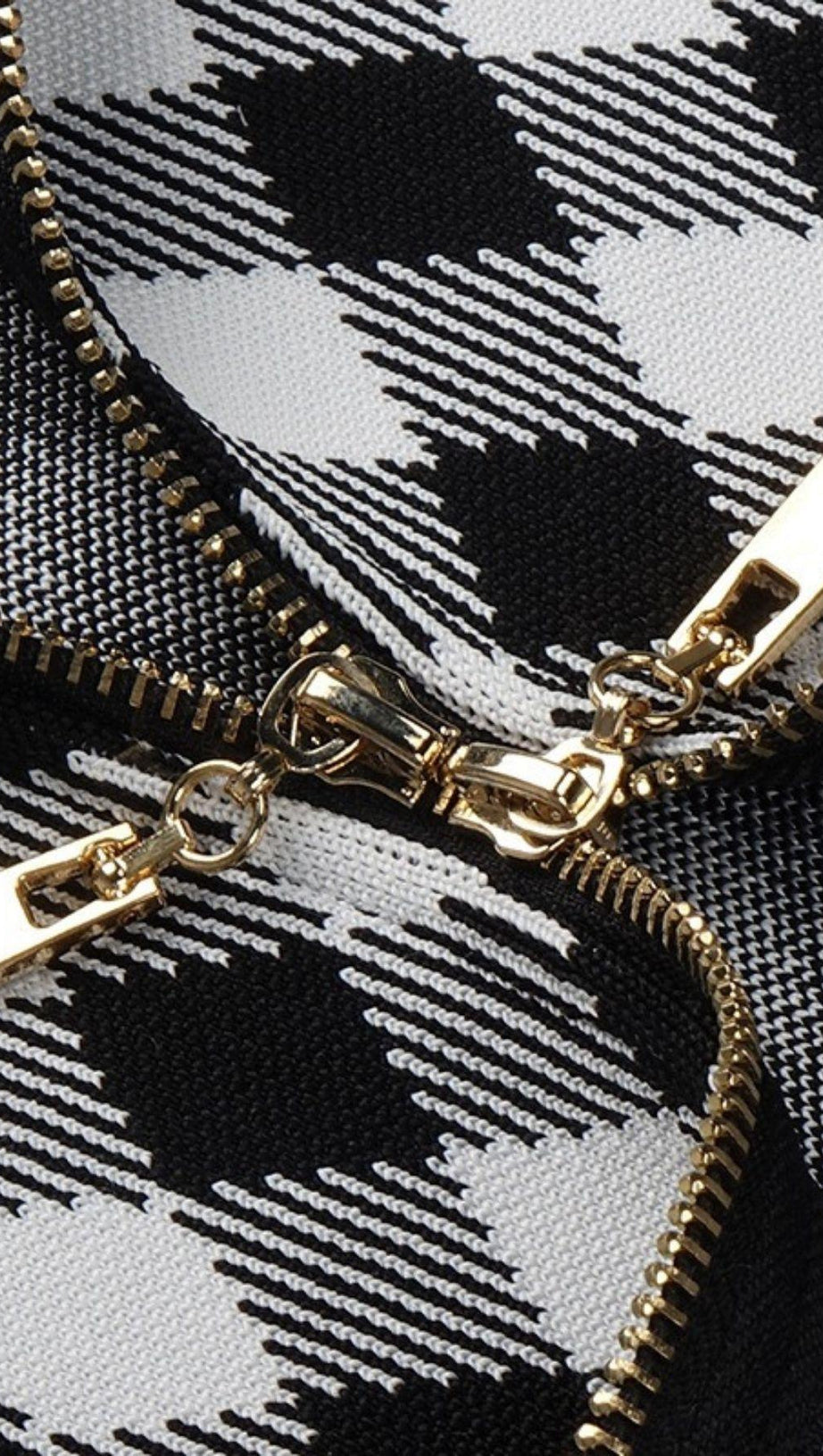 GEOMETRIC PATTERN SKIRT SUIT