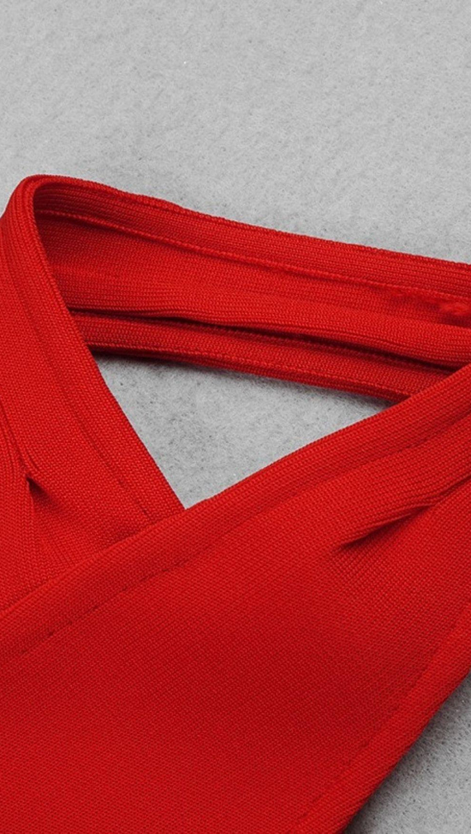 CROSS HALTER HALTER DRESS