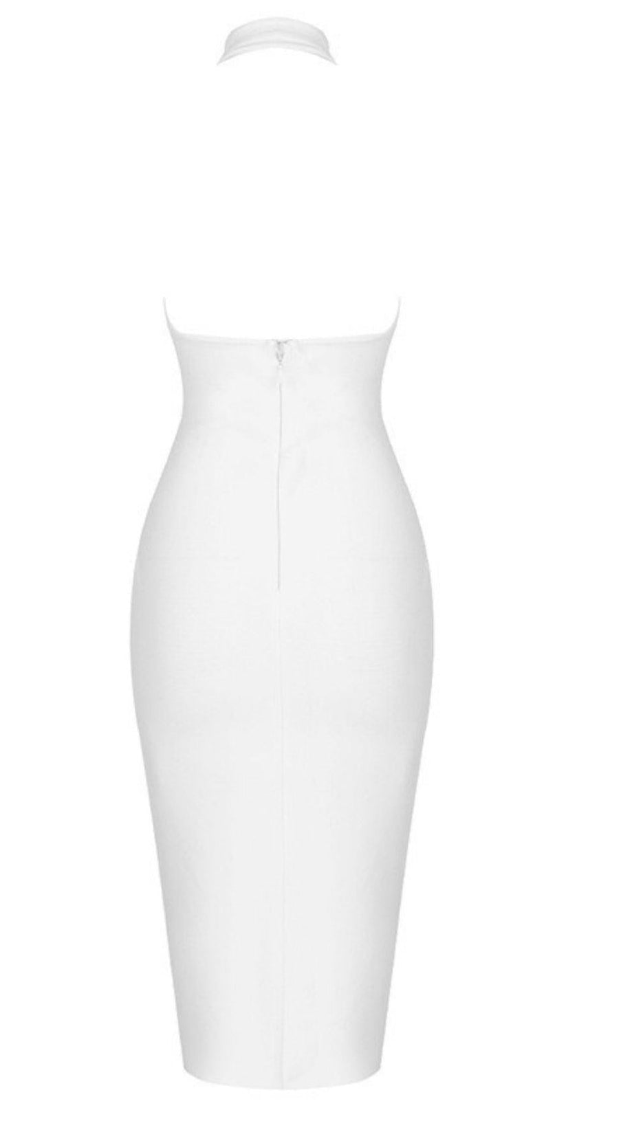 CROSS HALTER HALTER DRESS