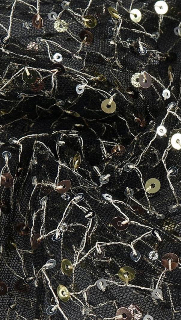 AIIZIE CHAOTIC BEAD FLORAL DRESS - product image