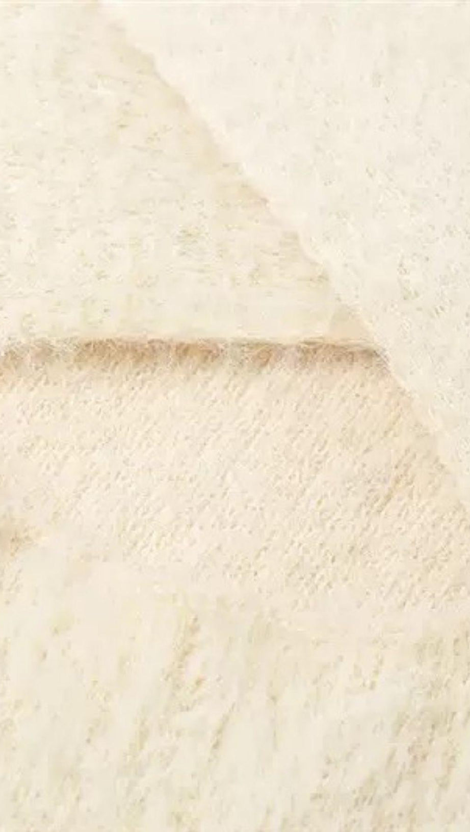 LONG SLEEVE MIDI DRESS IN IVORY