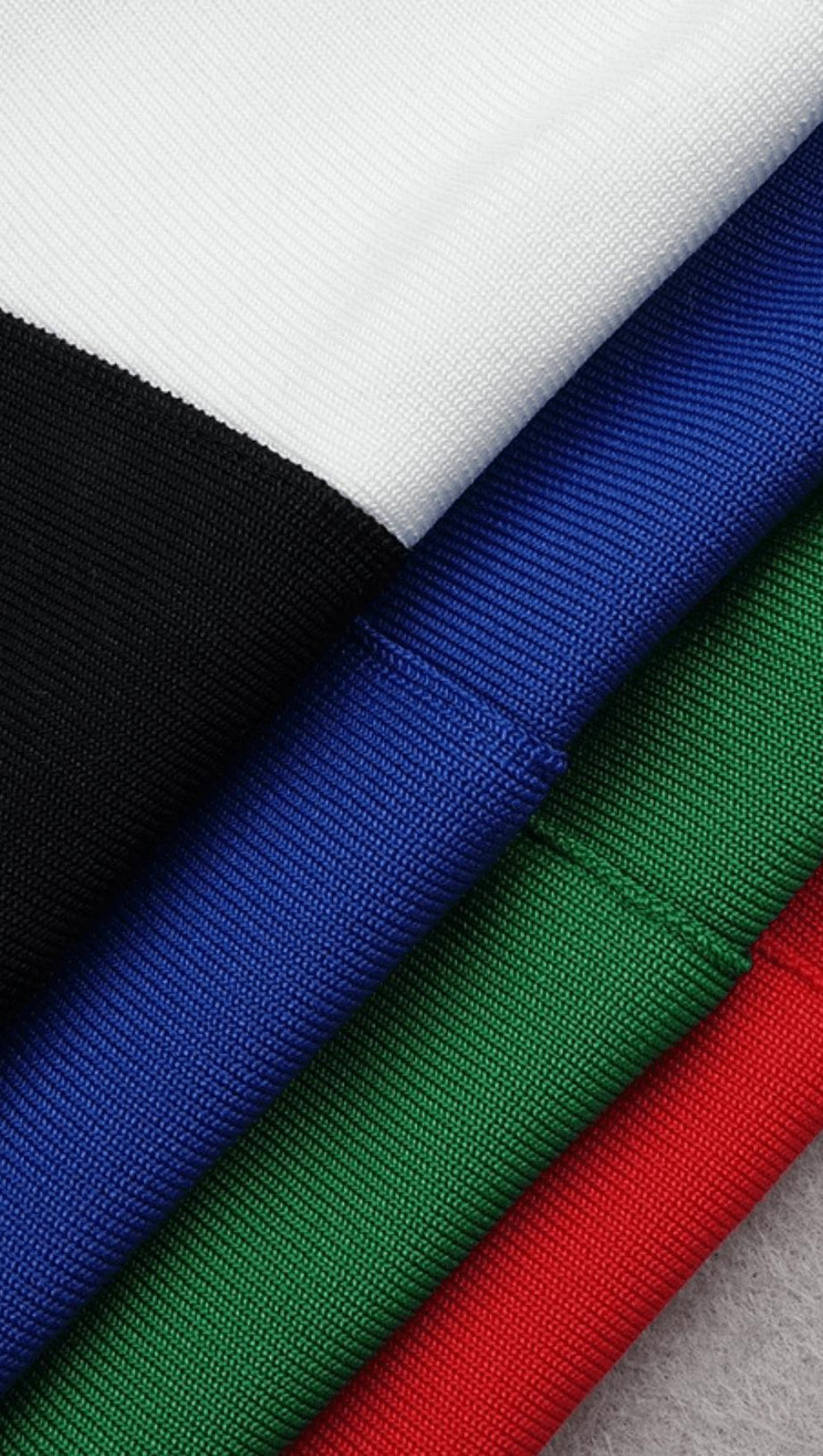 HOLLOW BANDAGE DRESS - BLUE