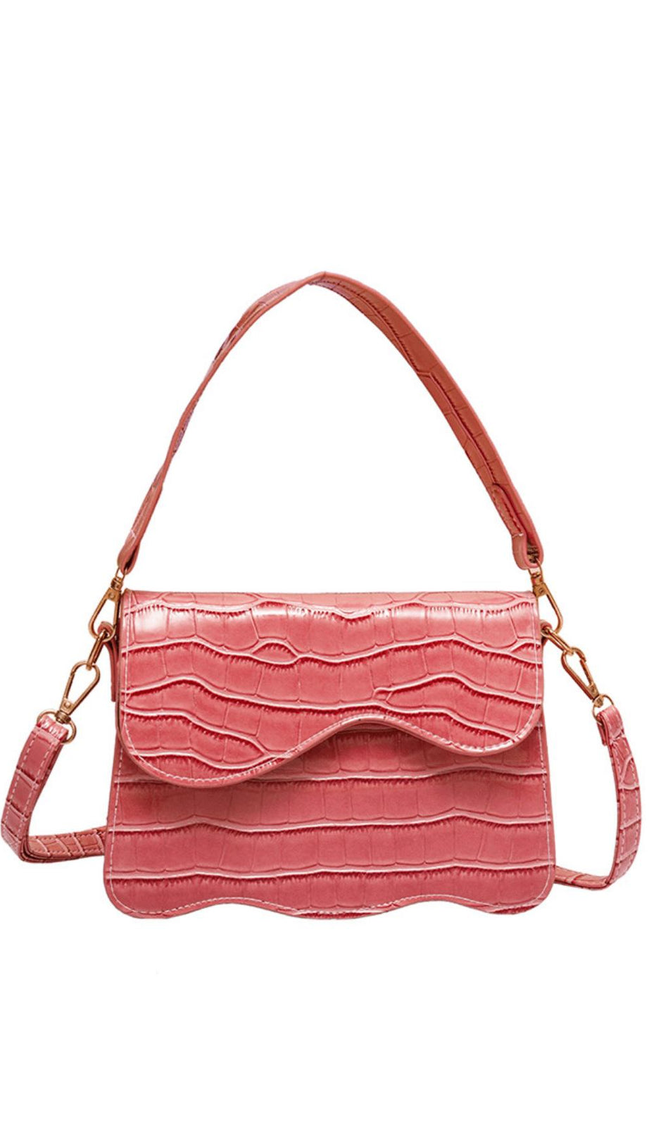 HEADLINE VINTAGE TEXTURE UNDERARM BAG