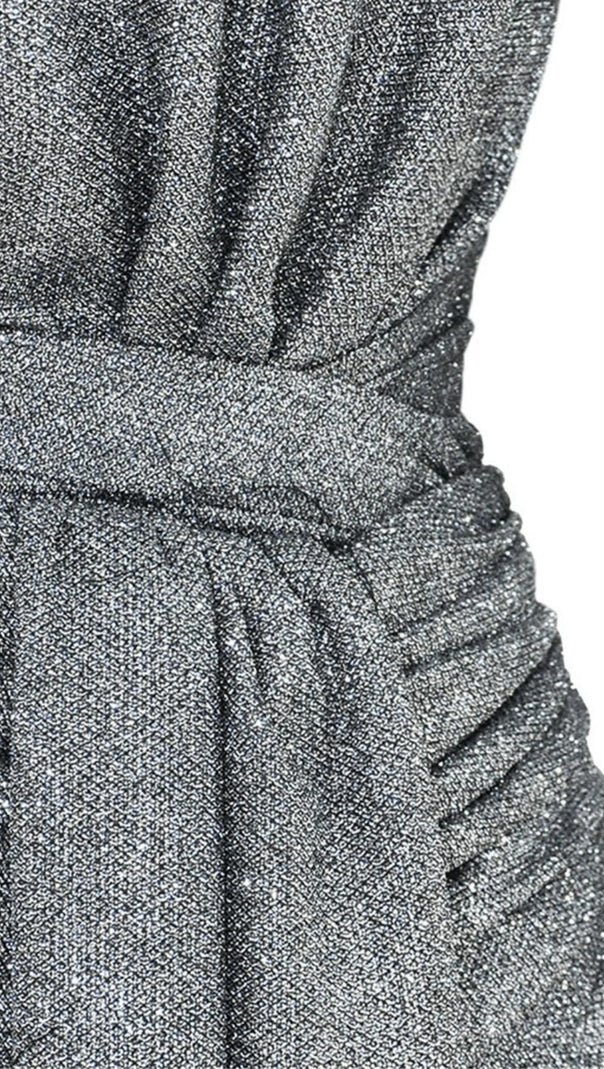 WICKELKLEID IN GRAPHIT MIT GLITZER 