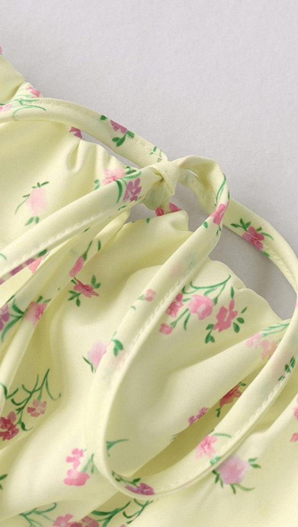 AIIZIE FLORAL LACE STRAPLESS VEST. - product image