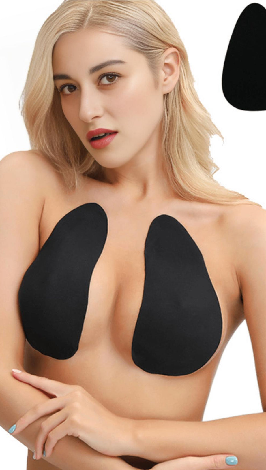 DROP-SHAPED NIPPLE STICKERS.