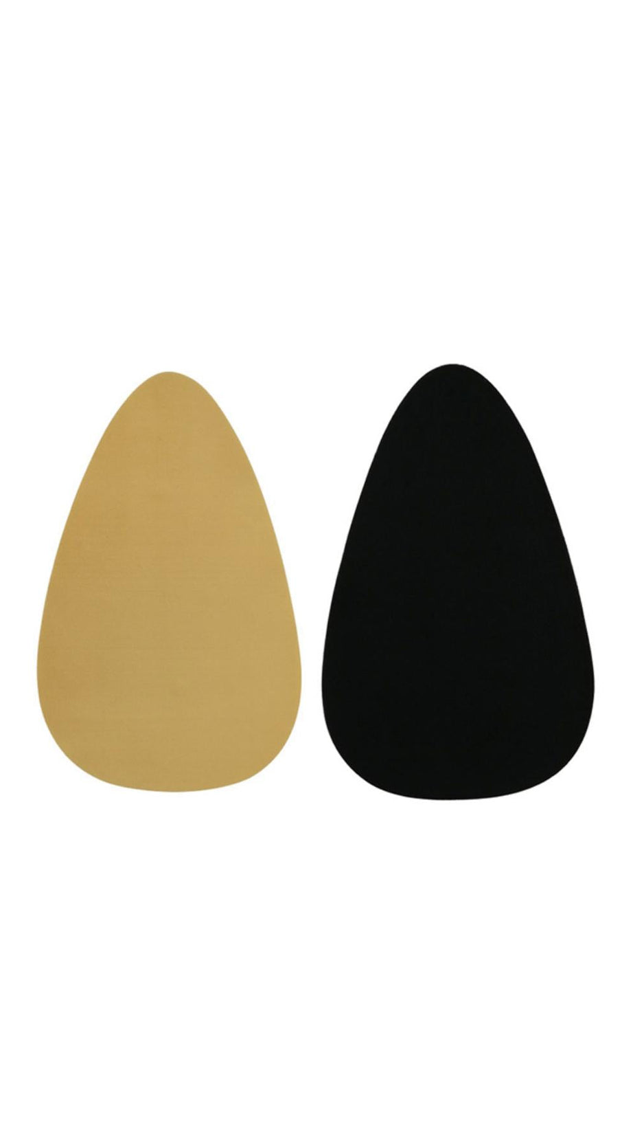 DROP-SHAPED NIPPLE STICKERS.