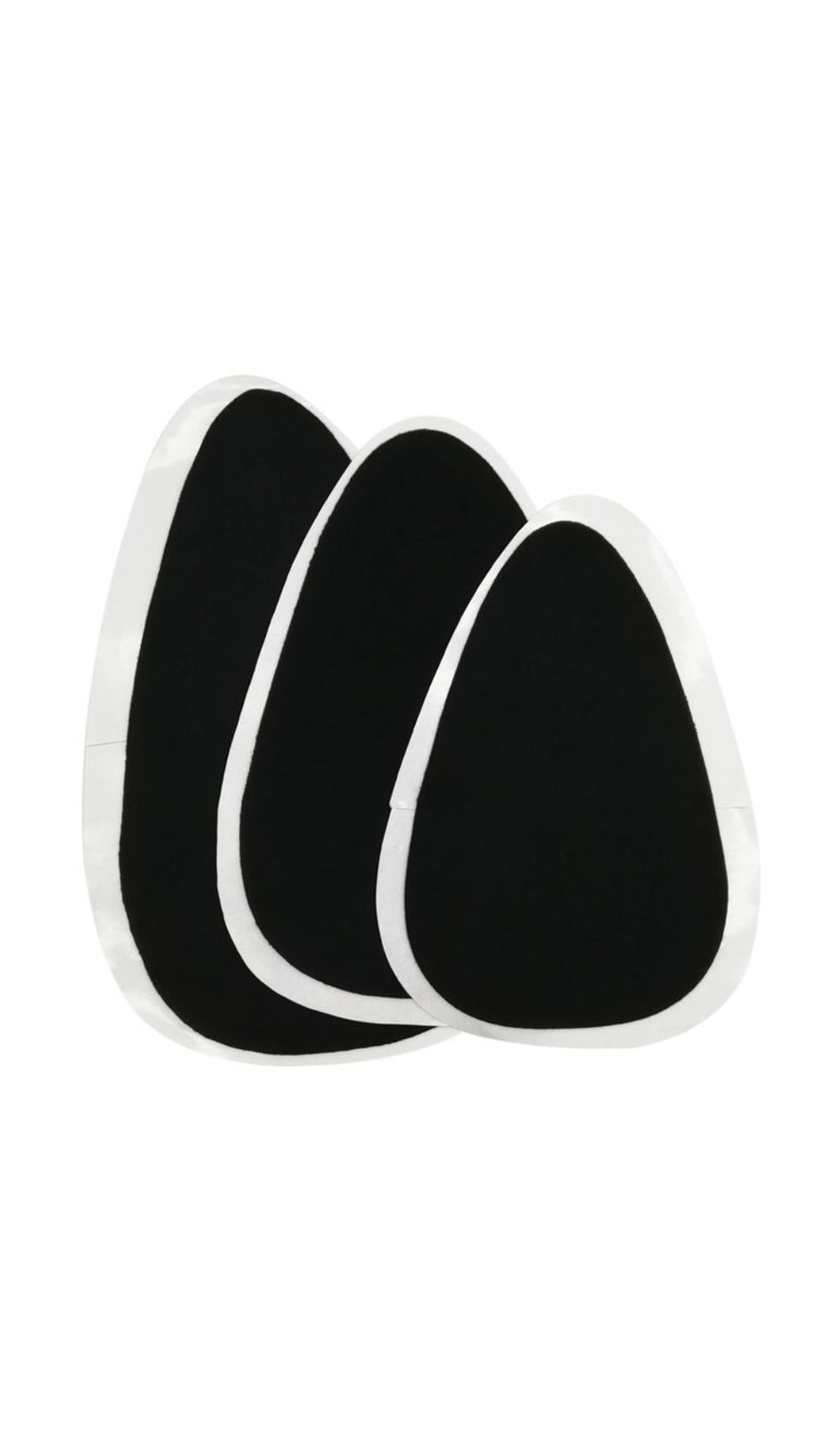 DROP-SHAPED NIPPLE STICKERS.