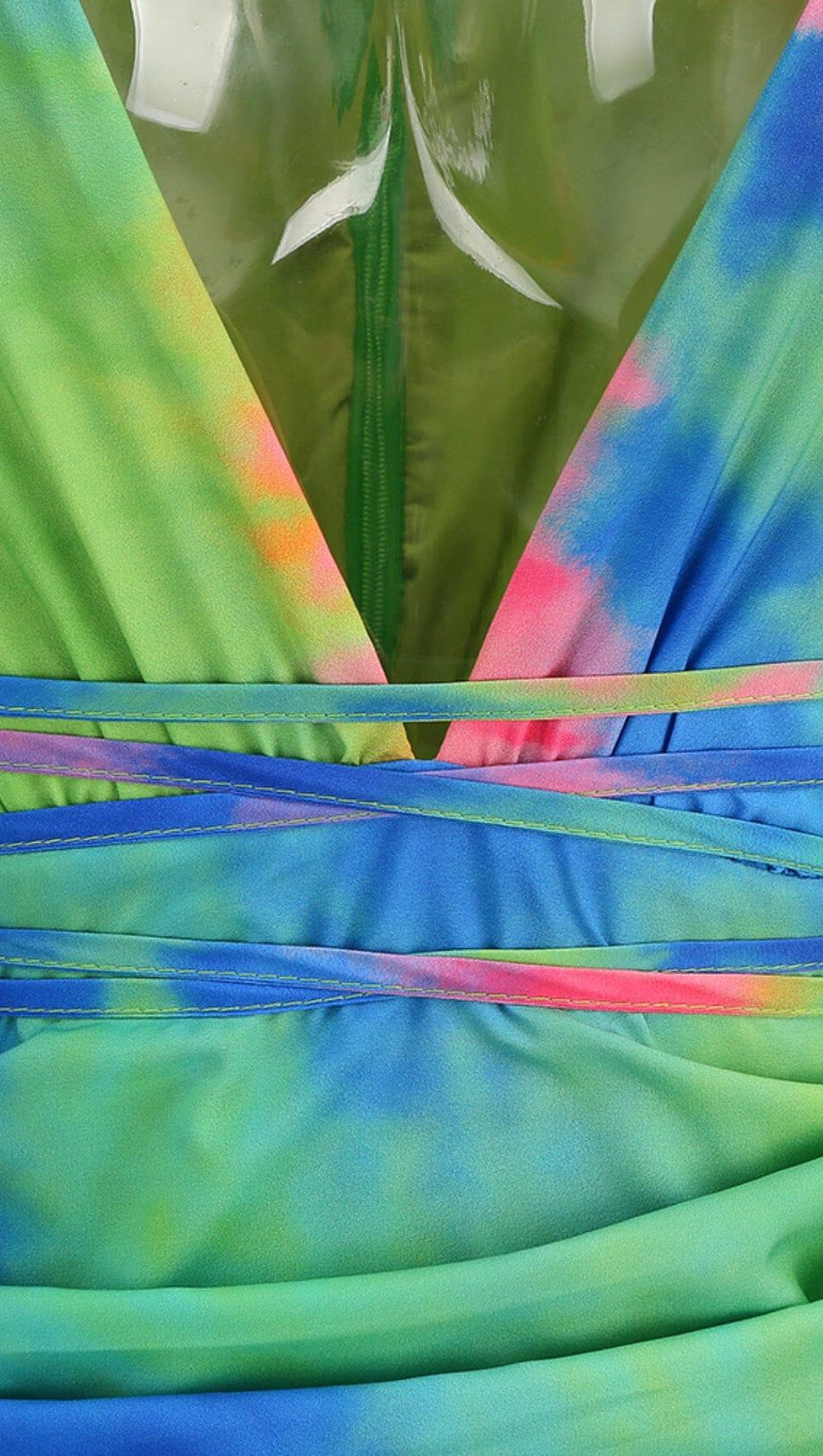 MIXED FLORA SLEEVELESS MAXI DRESS