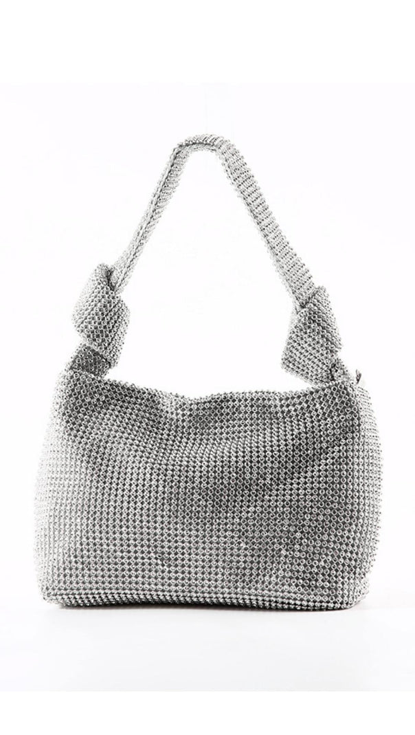 AIIZIE DIAMOND-STUDDED DINNER BAG - product image