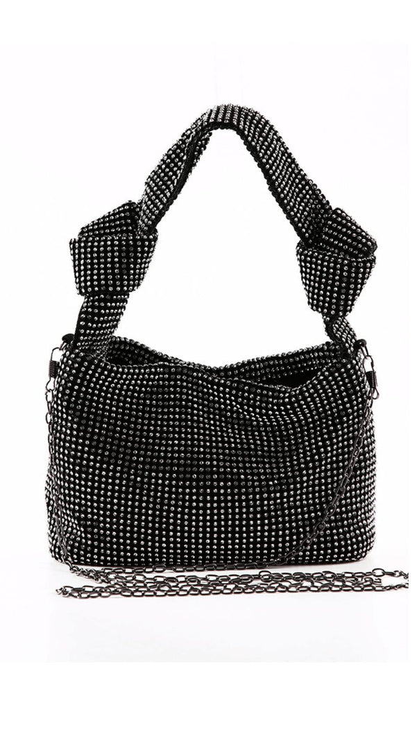 AIIZIE DIAMOND-STUDDED DINNER BAG - product image