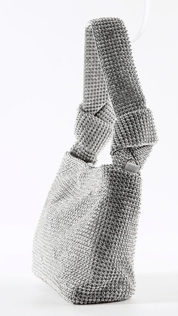 AIIZIE DIAMOND-STUDDED DINNER BAG - product image