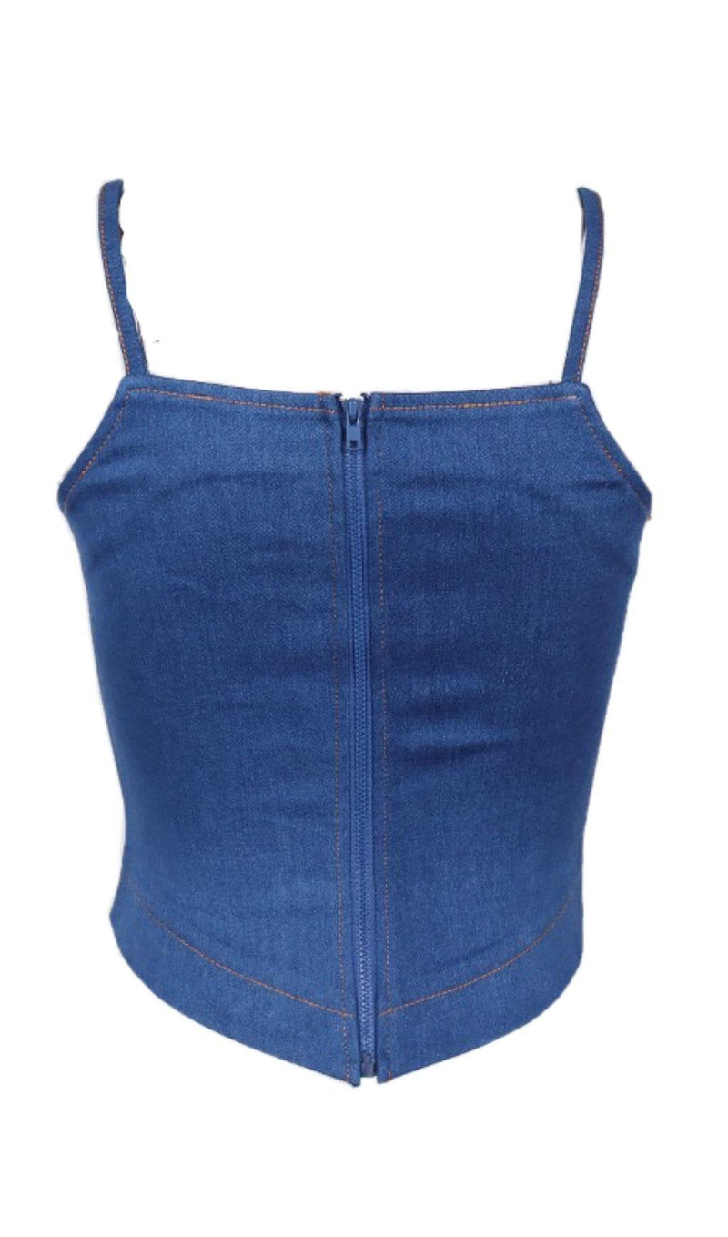 Denim camisole