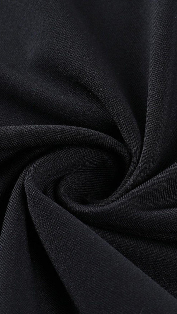 AIIZIE DEEP V HOLLOW SEXY SHORT DRESS - product image