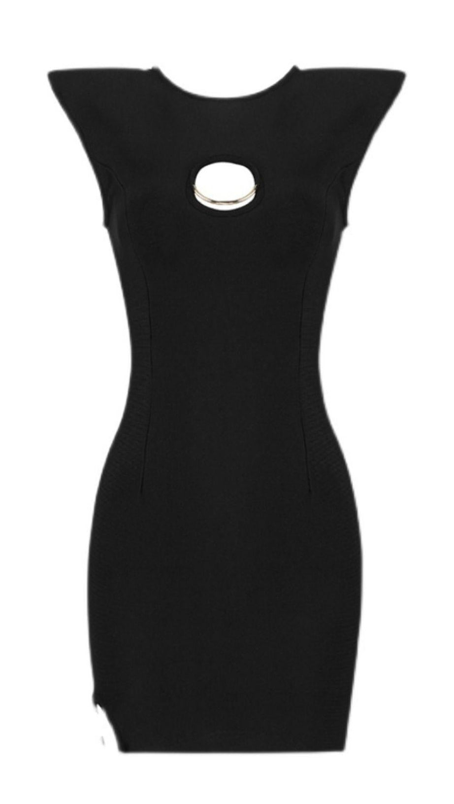 CUTOUT MINI BANDAGE DRESS