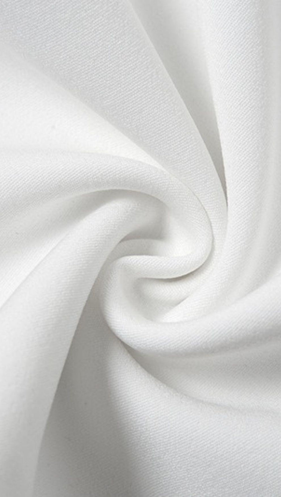 Weißes, lässiges Anzugoberteil mit Cut-Outs