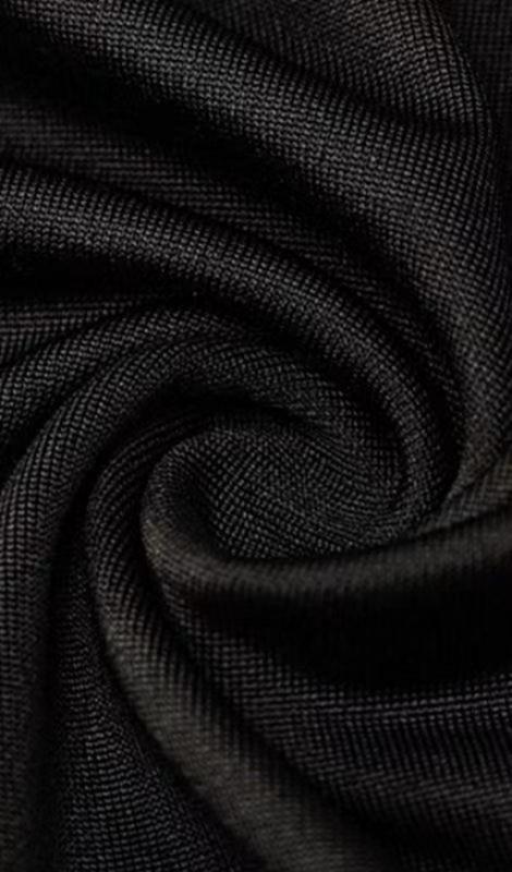 CONTRASTING SHEER SLIM MESH DRESS.