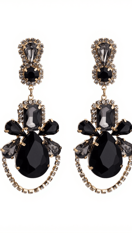 ORECCHINI A PENDENTE CON GEMME ISADOR