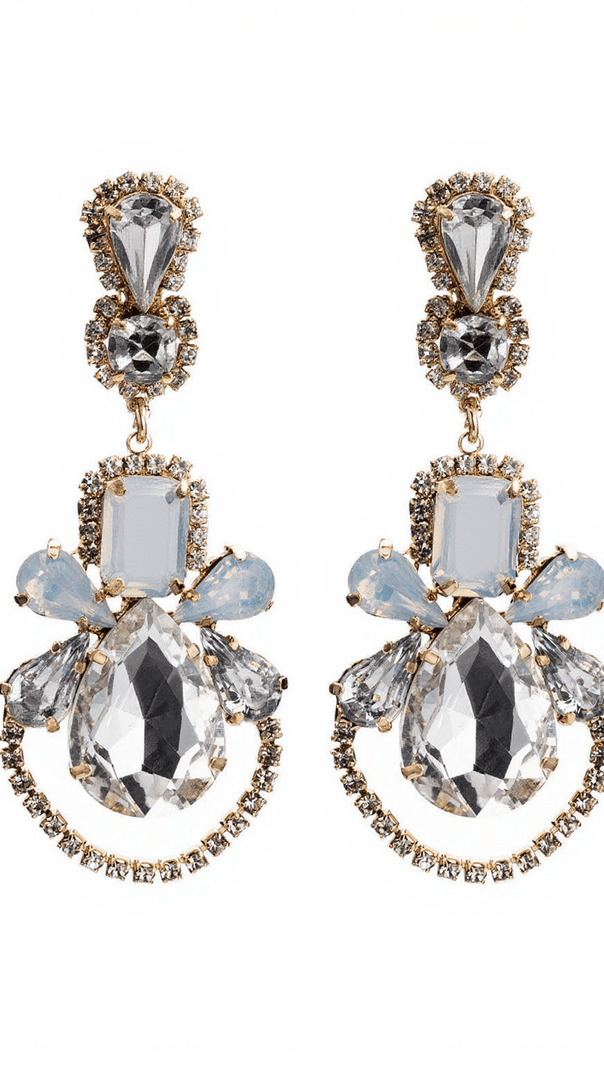 AIIZIE ISADOR GEM DROP EARRINGS - product image