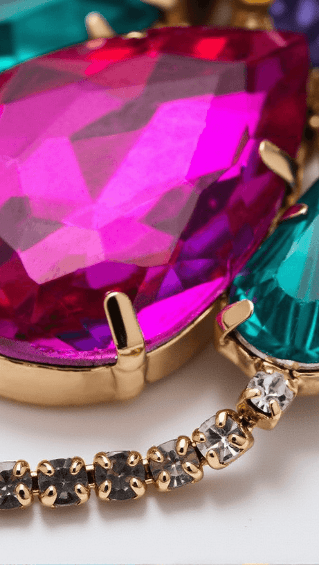 ORECCHINI A PENDENTE CON GEMME ISADOR