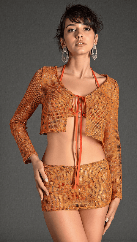 Miskoti Hollow Crochet 4-teiliges Set