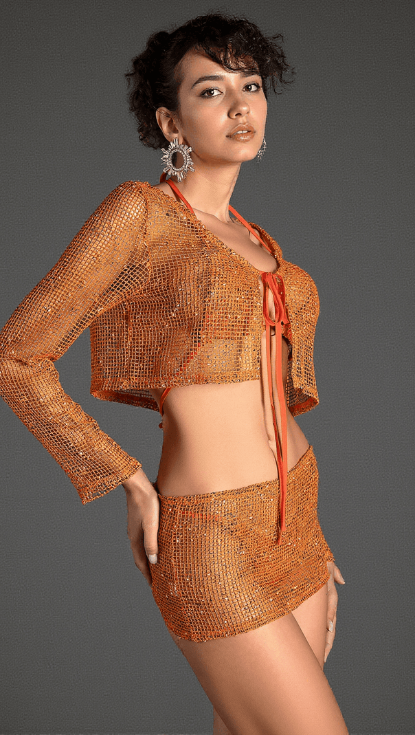AIIZIE MISKOTI HOLLOW CROCHET 4 PIECE SET - product image