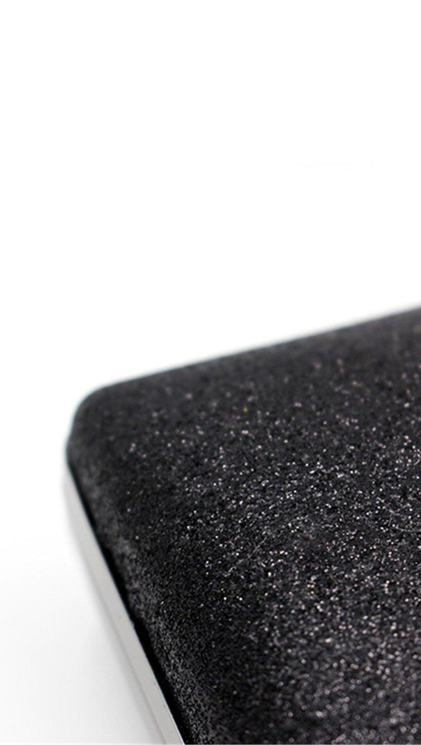 AIIZIE BLACK STITCHING TEMPERAMENT CLUTCH - product image