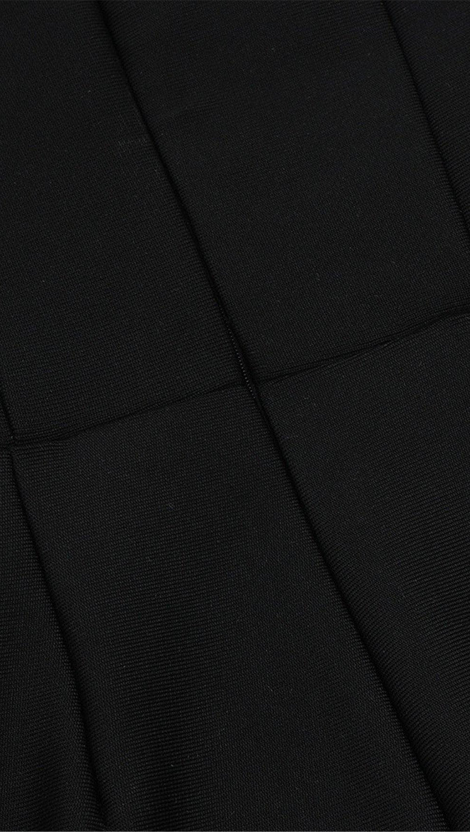 SCHWARZES MESH-BANDAGE-KLEID 