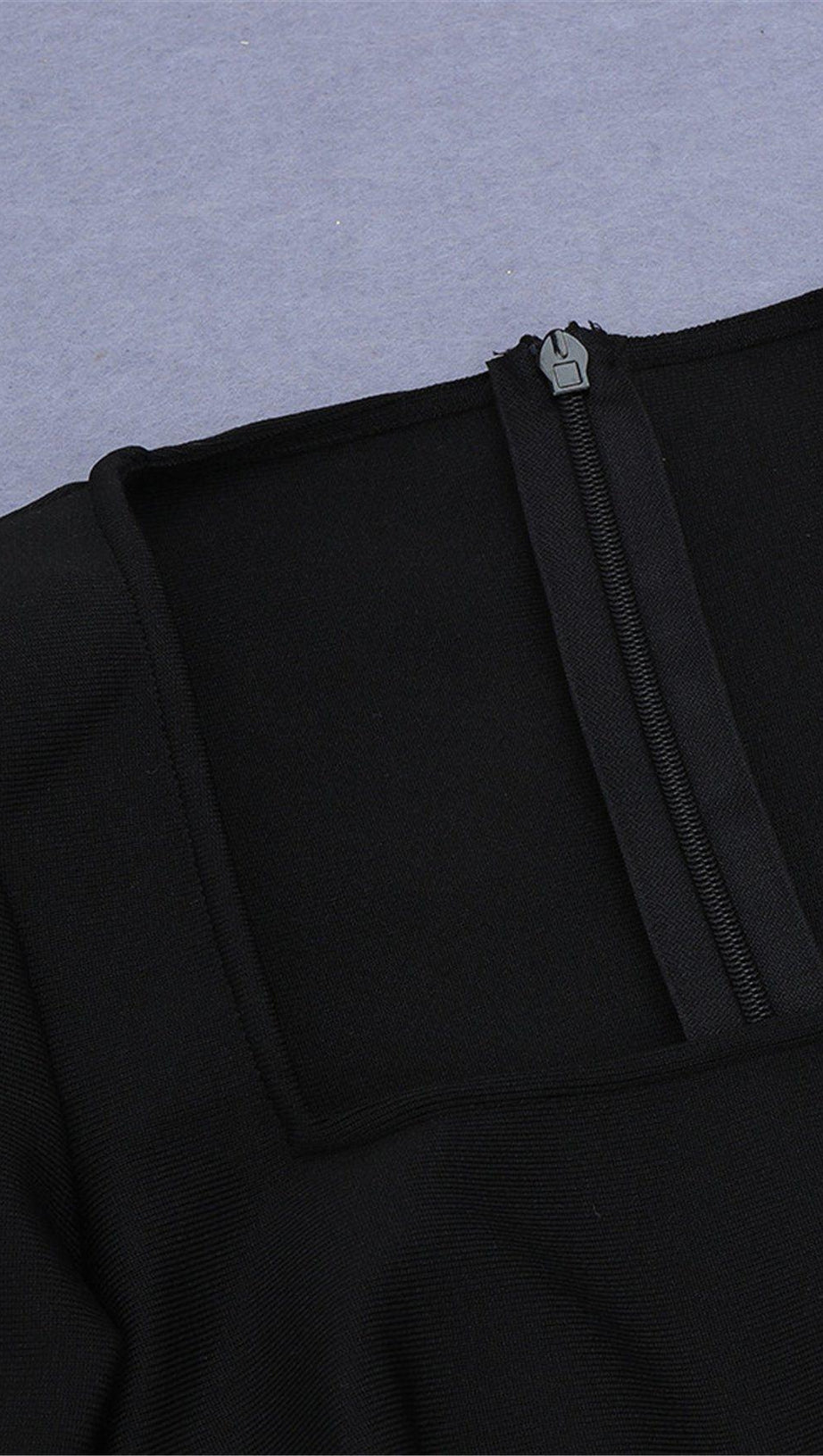 SCHWARZES BANDAGEKLEID