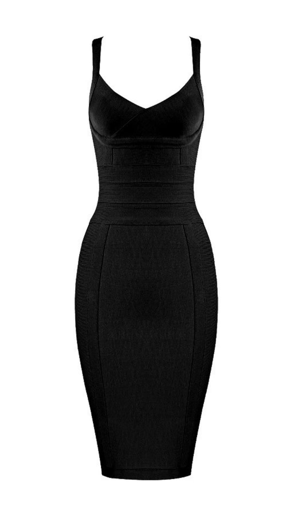 AIIZIE BANDAGE MINI DRESS -ORANGE - product image