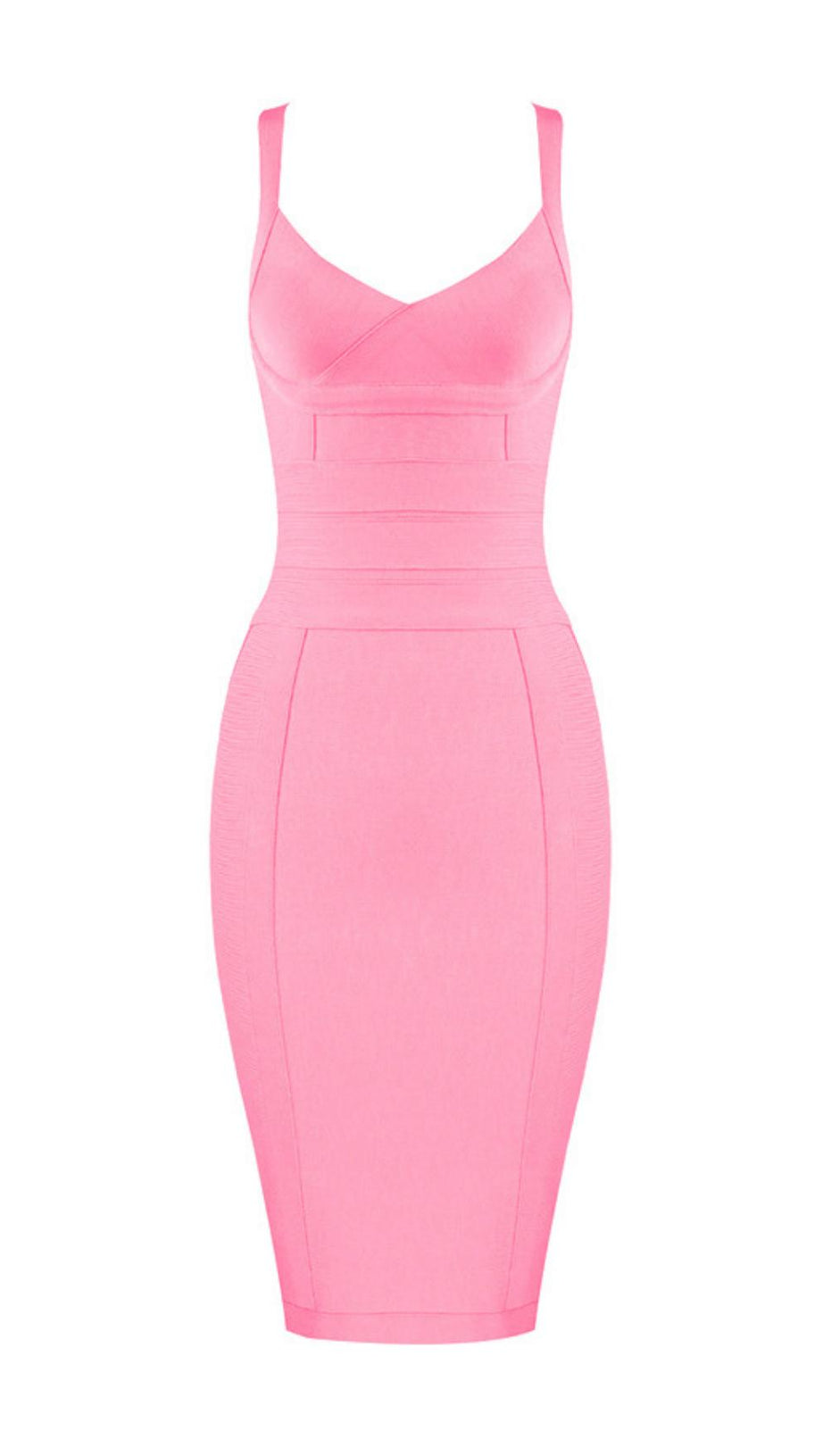 BANDAGE MINI DRESS -ORANGE