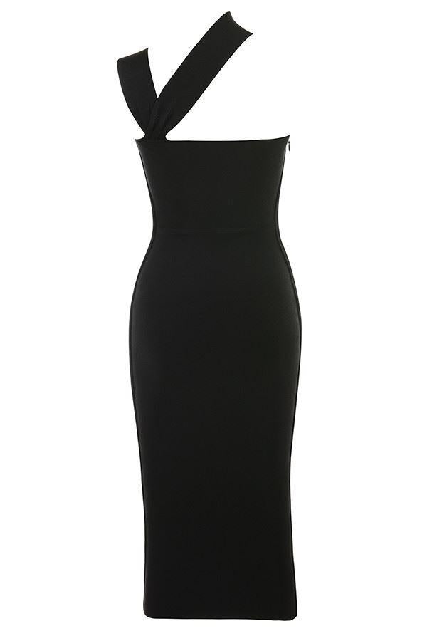 AIIZIE BANDAGE DRESS - BLACK - product image