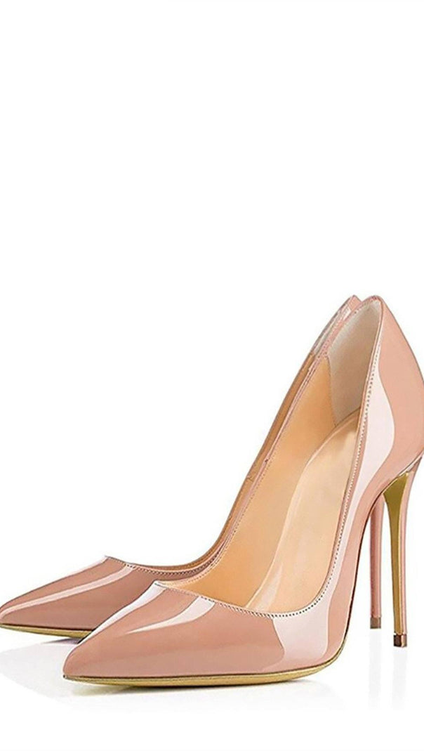 AIIZIE APRICOT STILETTO HIGH HEELS - product image