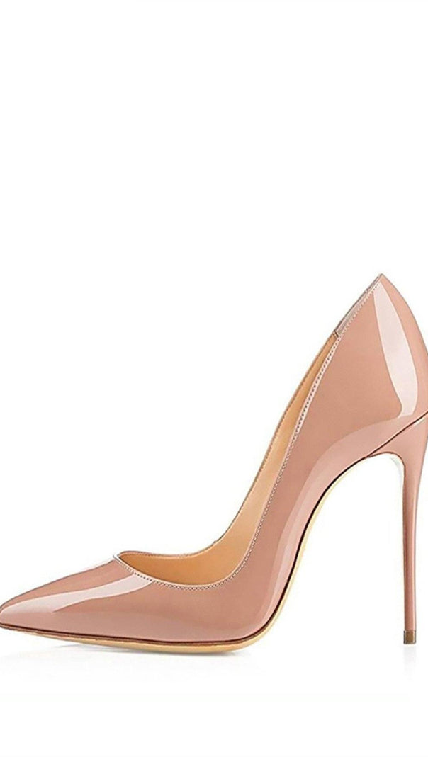 AIIZIE APRICOT STILETTO HIGH HEELS - product image