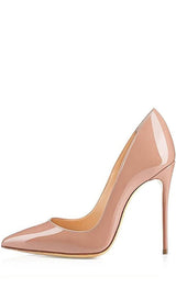 APRICOT STILETTO HIGH HEELS