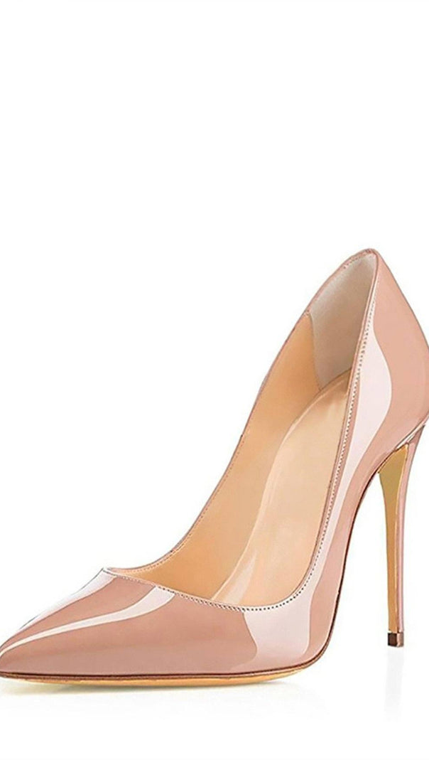 AIIZIE APRICOT STILETTO HIGH HEELS - product image